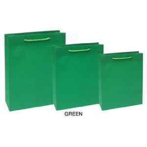 Shopping Paper Bags - Green Color